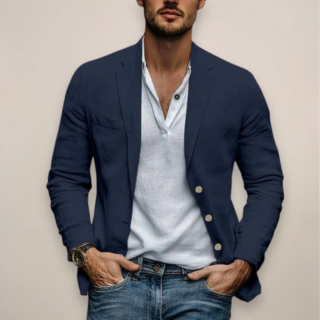 Blazer da Uomo Leggero e Abbottonato — foto 2