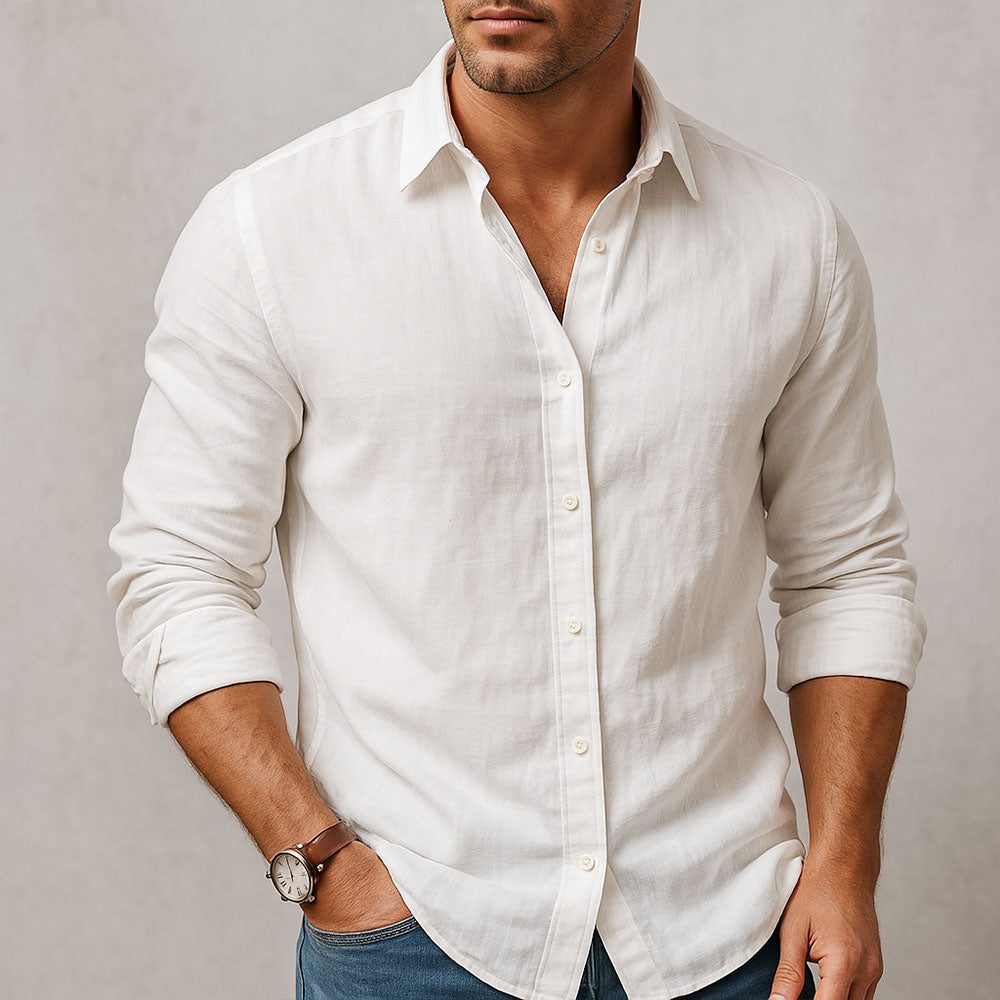 Overshirt da Uomo Abbottonata per la Bella Stagione — foto 5