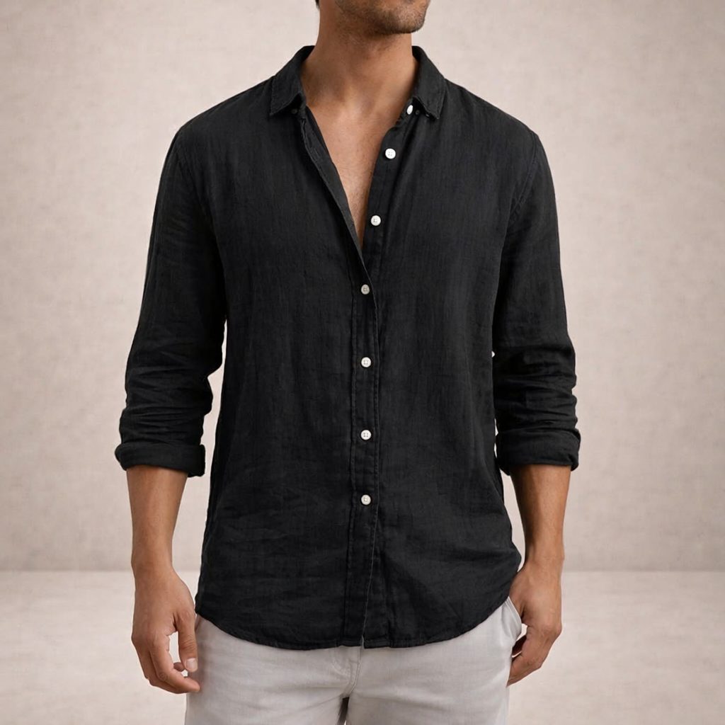 Camicia Button-Down da Uomo Vestibilità Comoda — foto 5