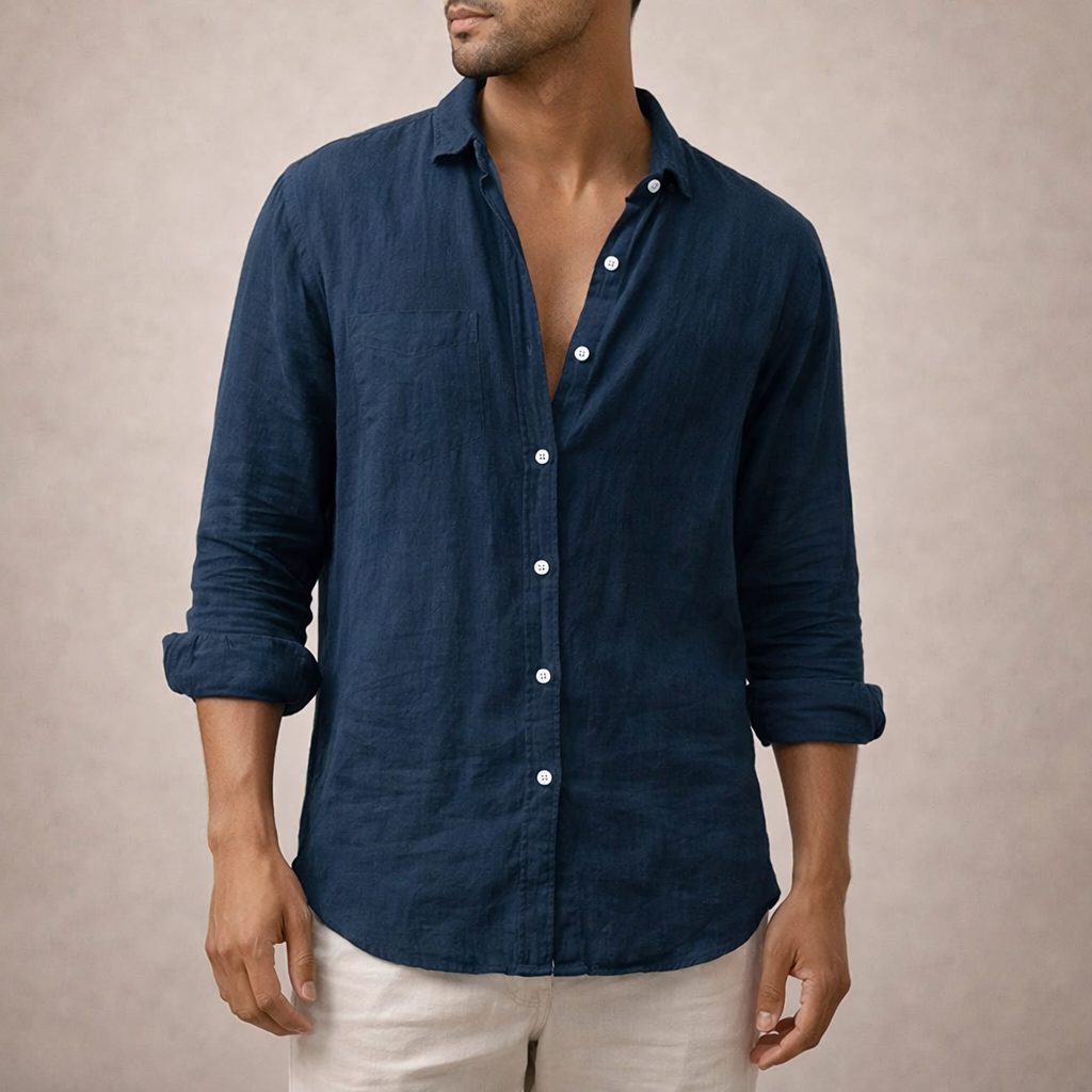 Camicia Button-Down da Uomo Vestibilità Comoda — foto 7