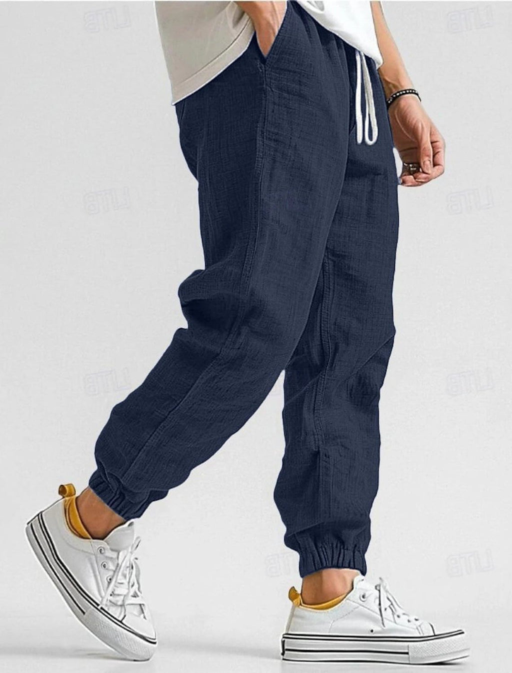 Pantaloni Jogger da Uomo Vita Elastica — foto 3