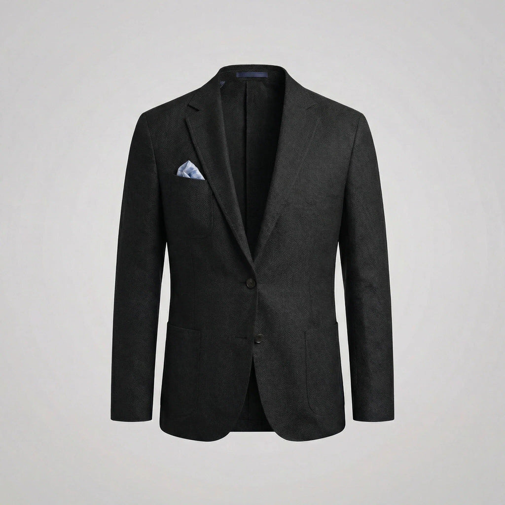 Blazer da Uomo con Revers a Lancia e Taschino — foto 10