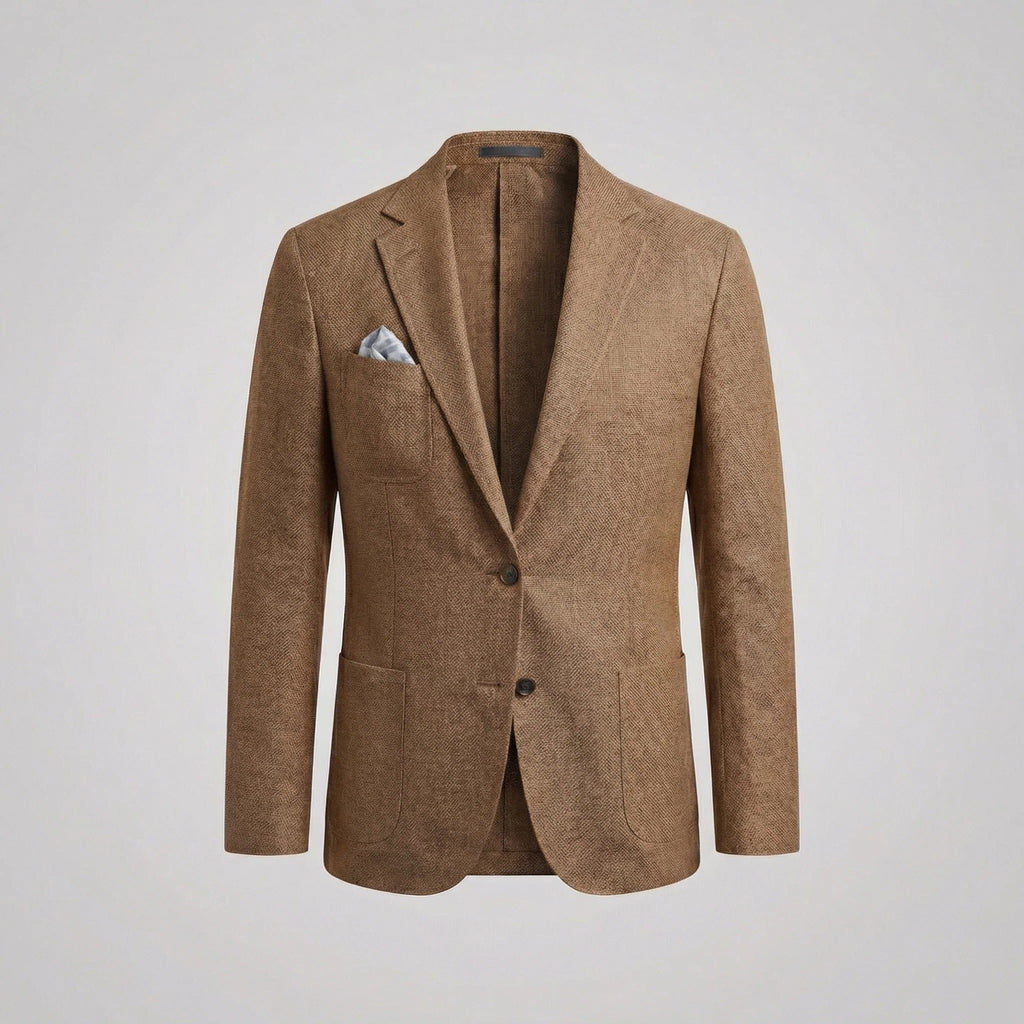 Blazer da Uomo con Revers a Lancia e Taschino — foto 8