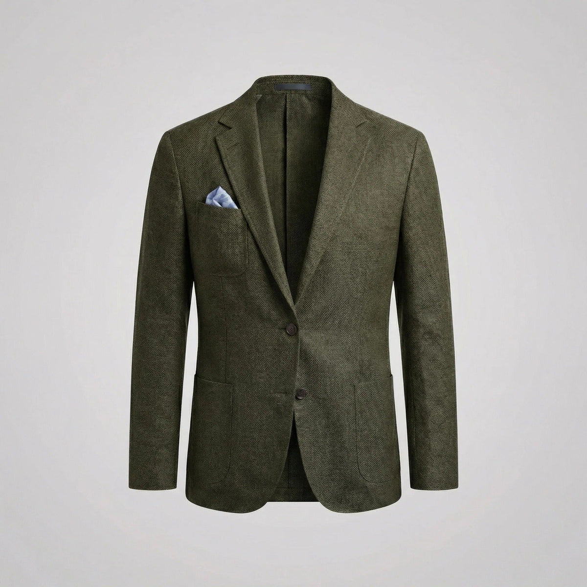 Blazer da Uomo con Revers a Lancia e Taschino — foto 9