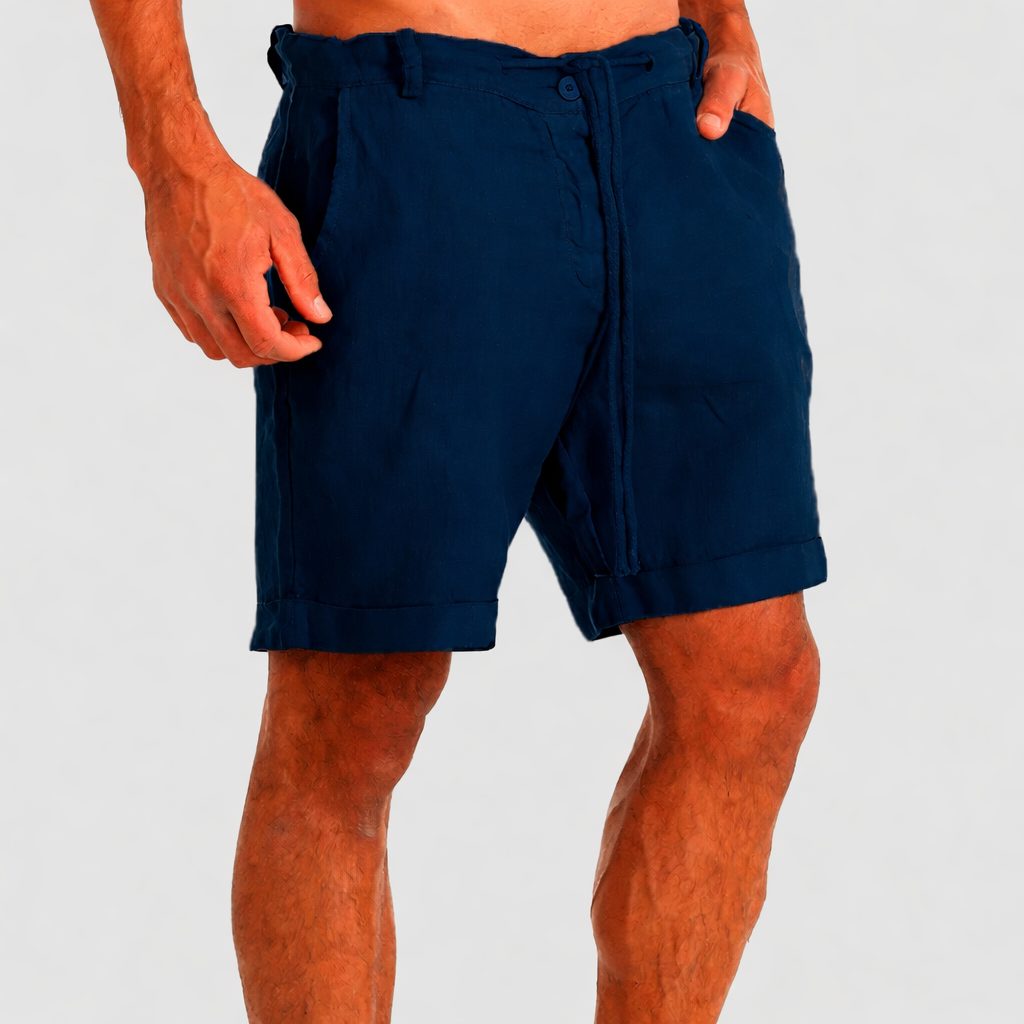 Pantaloncini da Uomo con Coulisse Orlo Arrotolato — foto 6