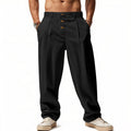 Pantaloni Gamba Dritta da Uomo con Coulisse
