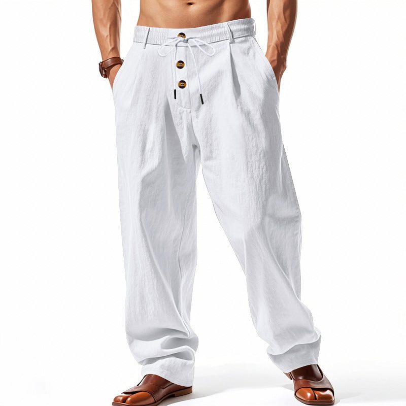 Pantaloni Gamba Dritta da Uomo con Coulisse — foto 10