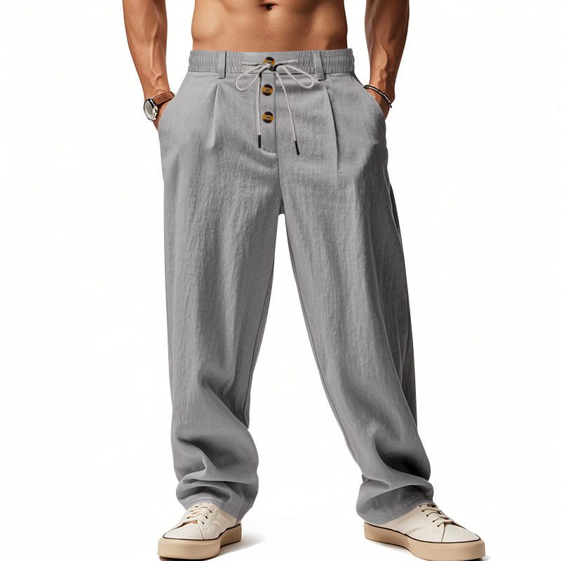 Pantaloni Gamba Dritta da Uomo con Coulisse — foto 2