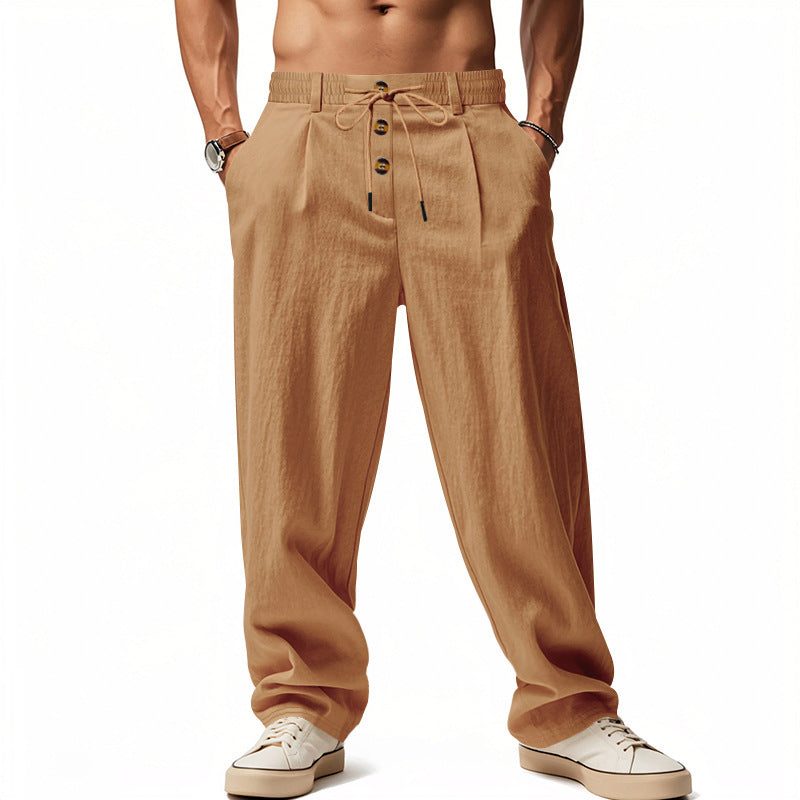 Pantaloni Gamba Dritta da Uomo con Coulisse — foto 5