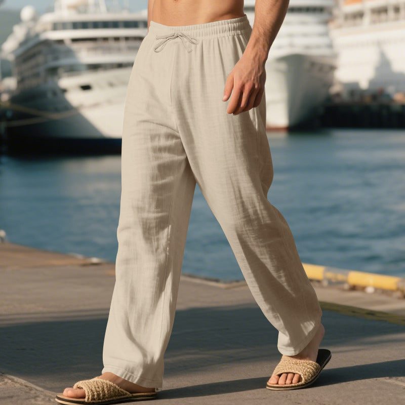 Pantaloni Gamba Dritta da Uomo Coulisse Regolabile — foto 10