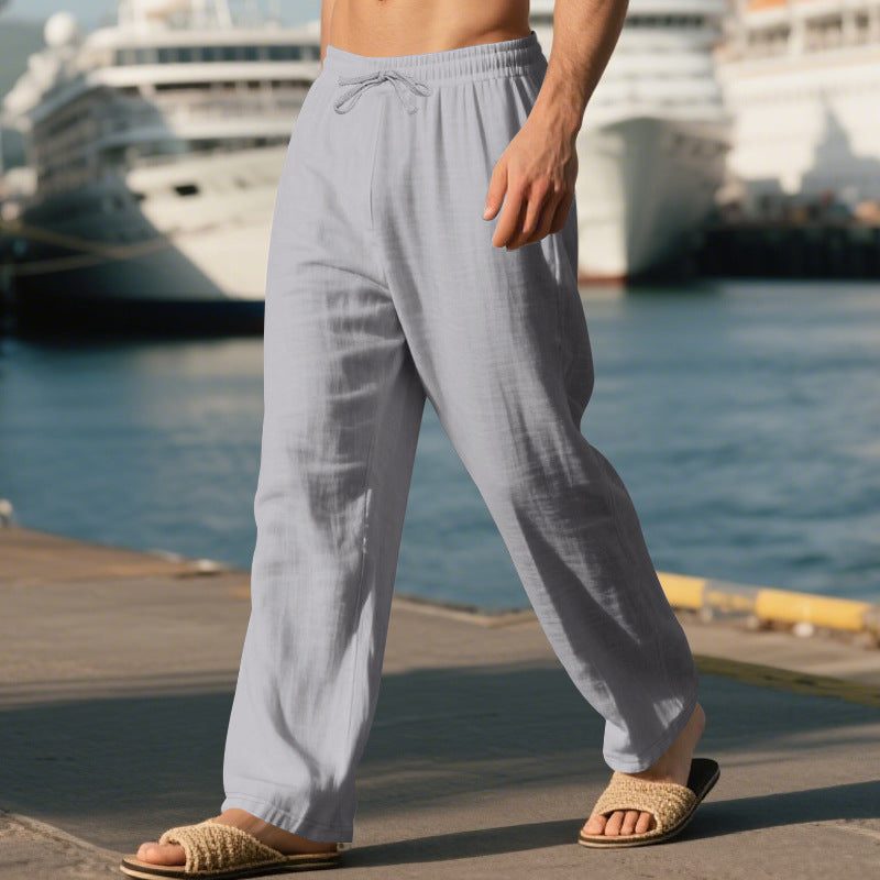 Pantaloni Gamba Dritta da Uomo Coulisse Regolabile — foto 3