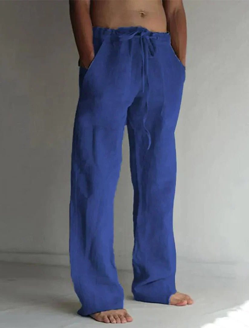 Pantaloni Fluidi da Uomo Gamba Larga — foto 10