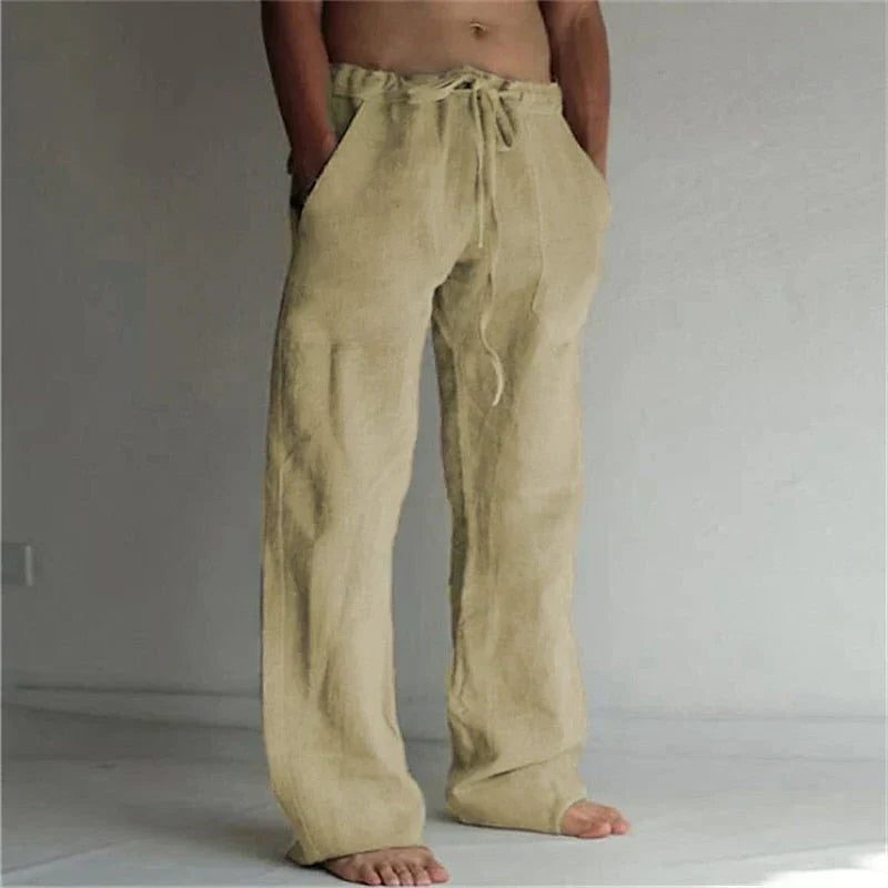 Pantaloni Fluidi da Uomo Gamba Larga — foto 3