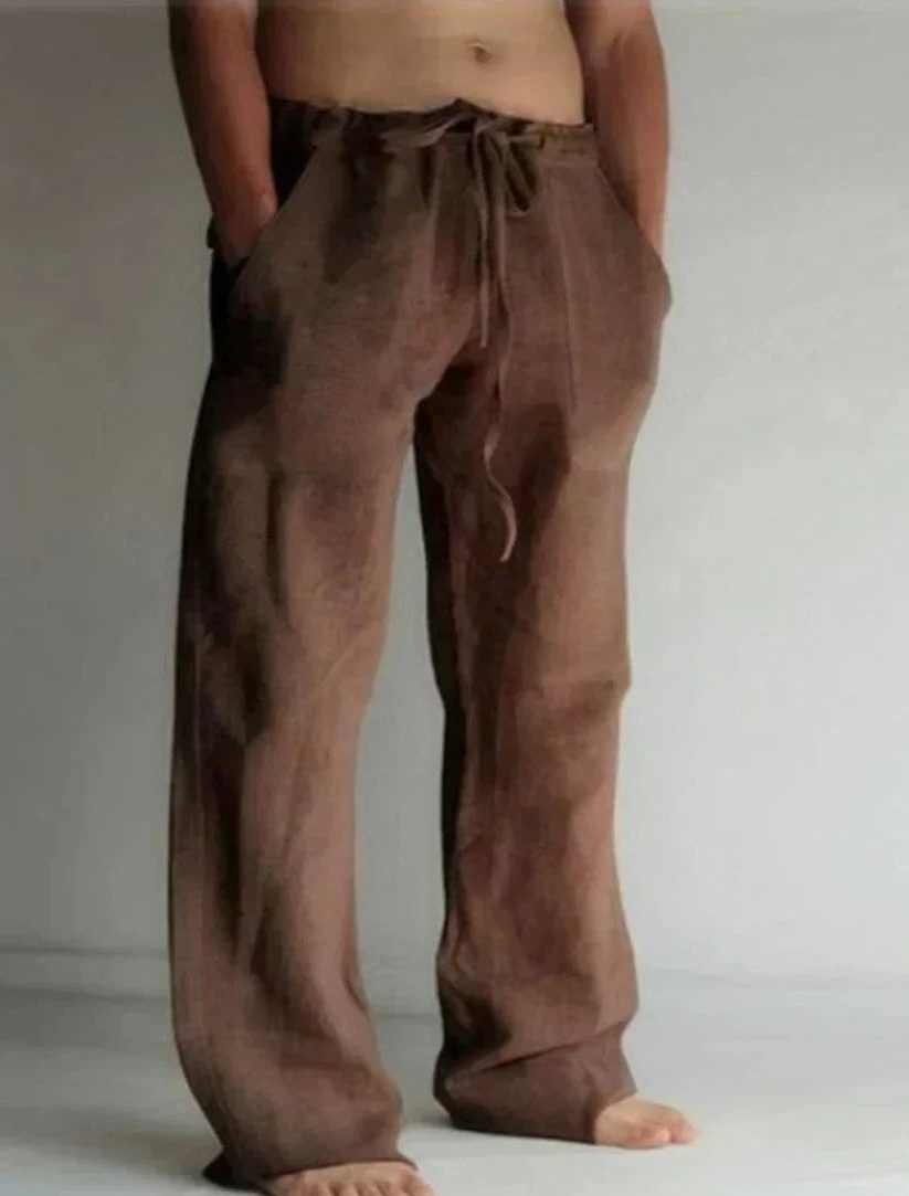 Pantaloni Fluidi da Uomo Gamba Larga — foto 6
