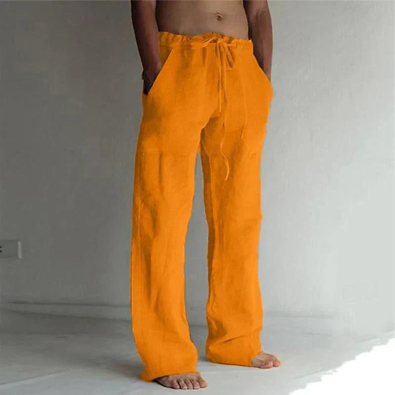 Pantaloni Fluidi da Uomo Gamba Larga — foto 7