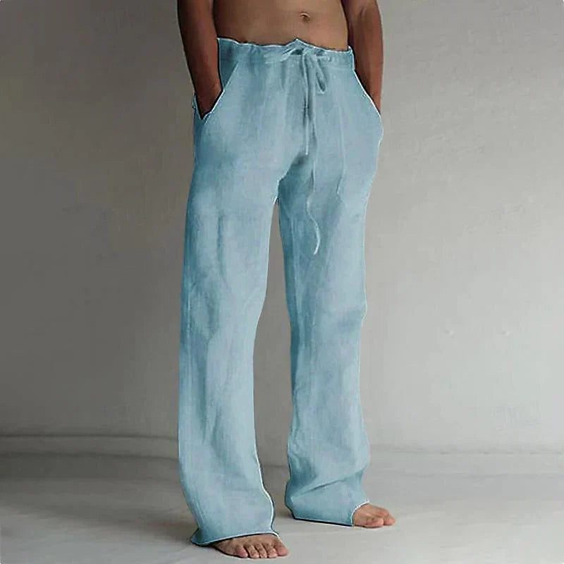 Pantaloni Fluidi da Uomo Gamba Larga — foto 9