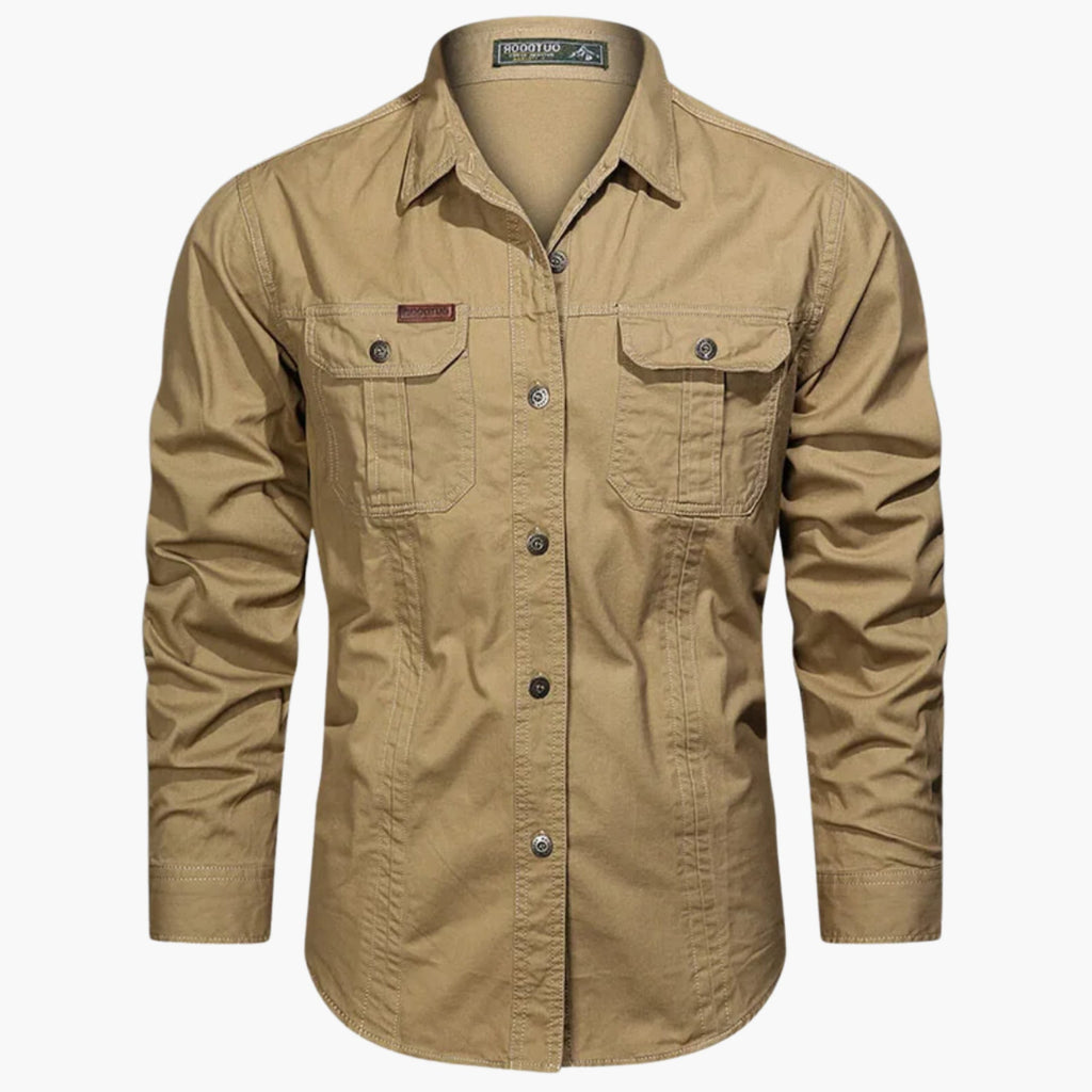 Camicia da Uomo con Taschini Stile Outdoor — foto 2