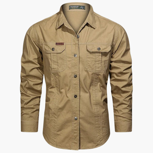 Camicia da Uomo con Taschini Stile Outdoor — foto 2