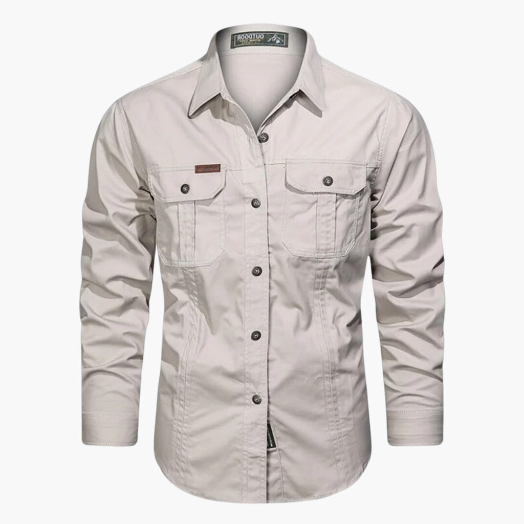 Camicia da Uomo con Taschini Stile Outdoor — foto 3