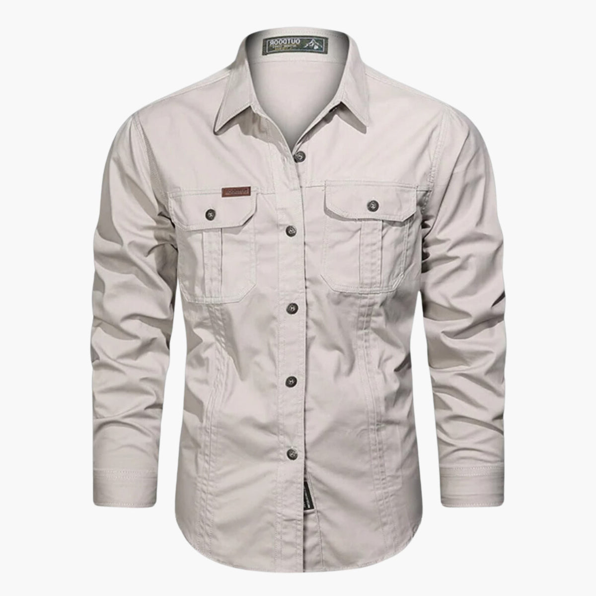 Camicia da Uomo con Taschini Stile Outdoor — foto 3