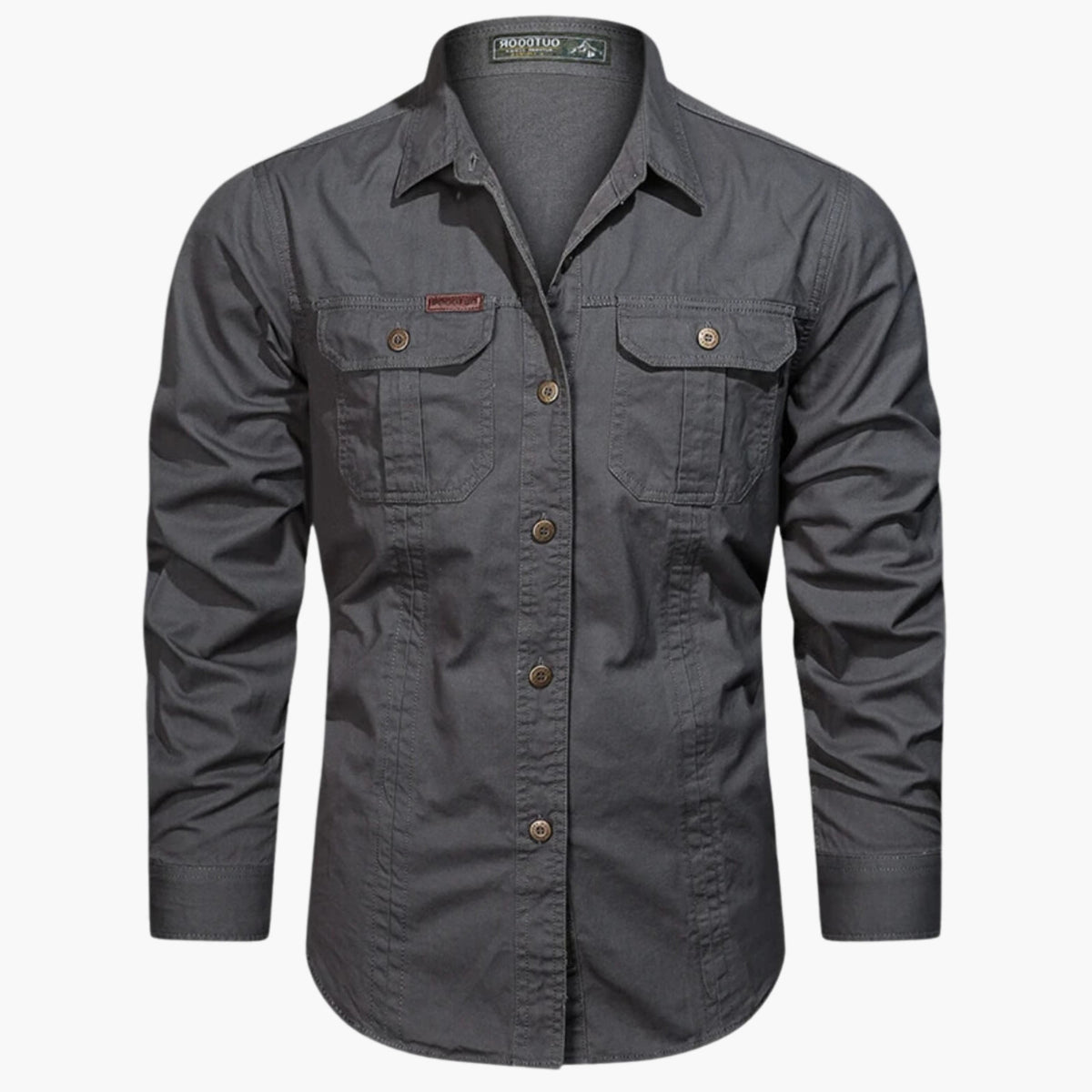 Camicia da Uomo con Taschini Stile Outdoor — foto 4