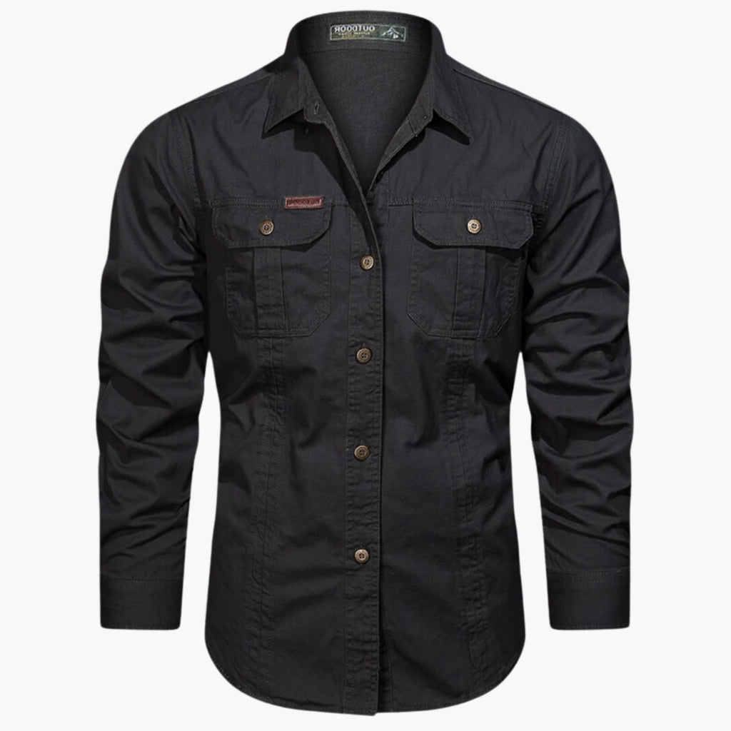 Camicia da Uomo con Taschini Stile Outdoor — foto 6
