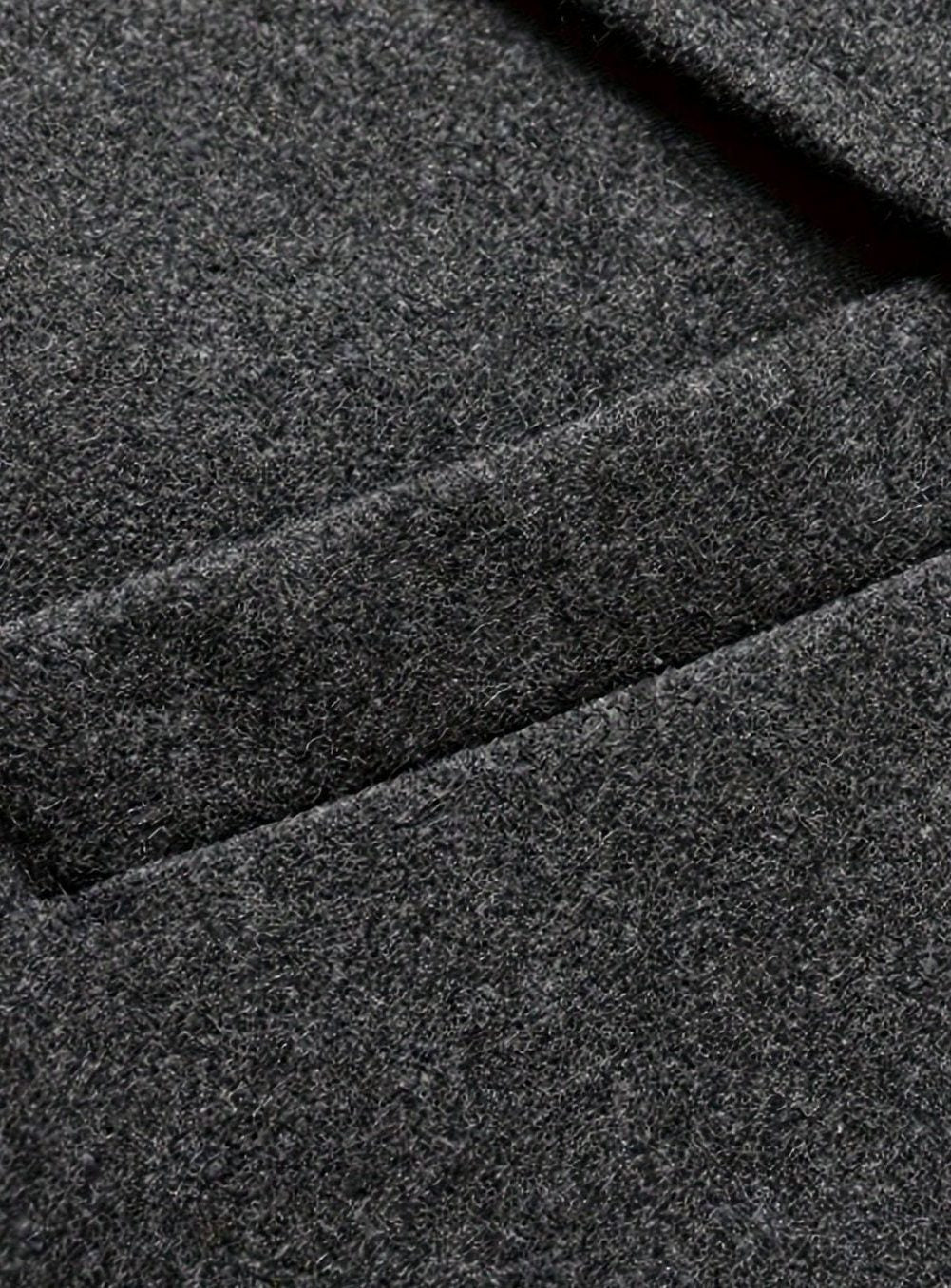 Cappotto Lungo da Uomo con Revers a Lancia — foto 5