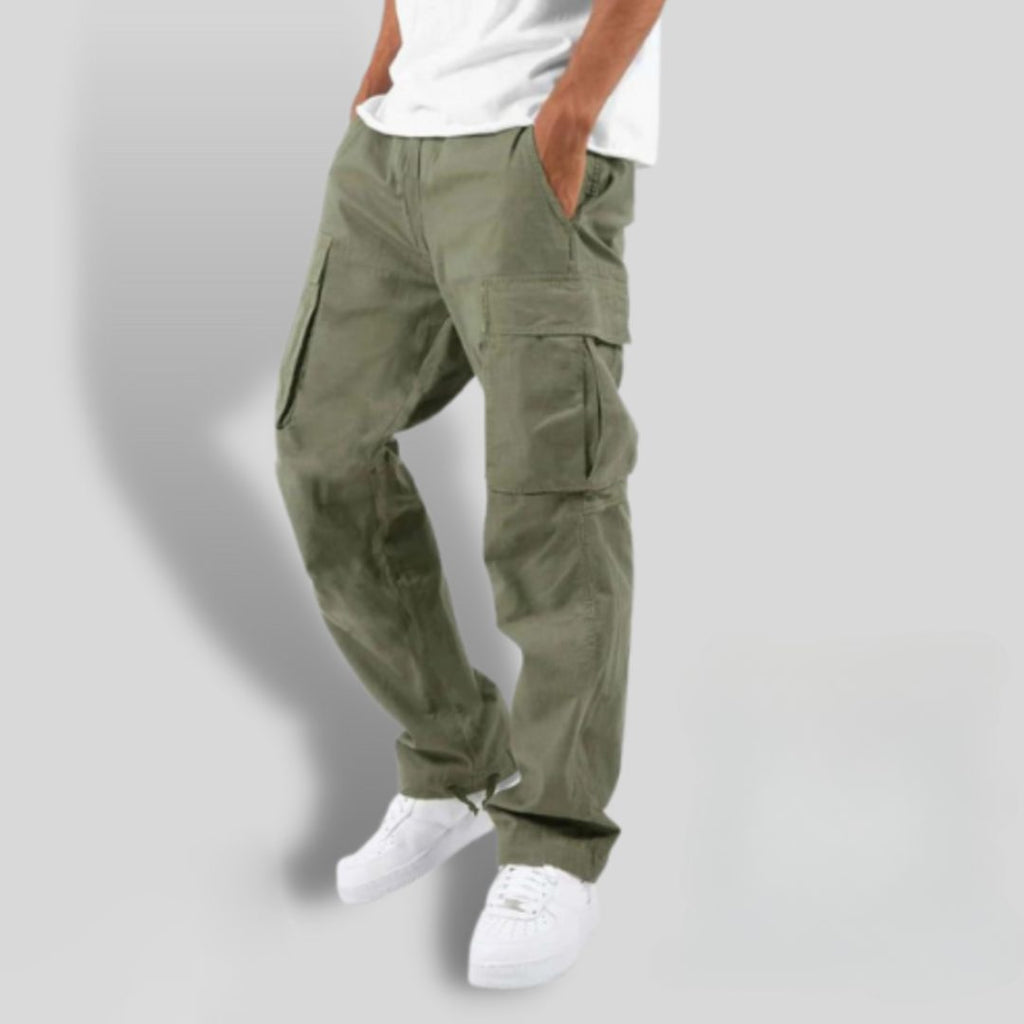 Pantaloni Cargo da Uomo Vestibilità Ampia