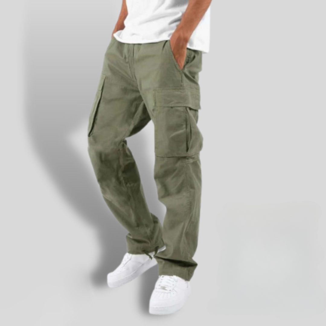 Pantaloni Cargo da Uomo Vestibilità Ampia