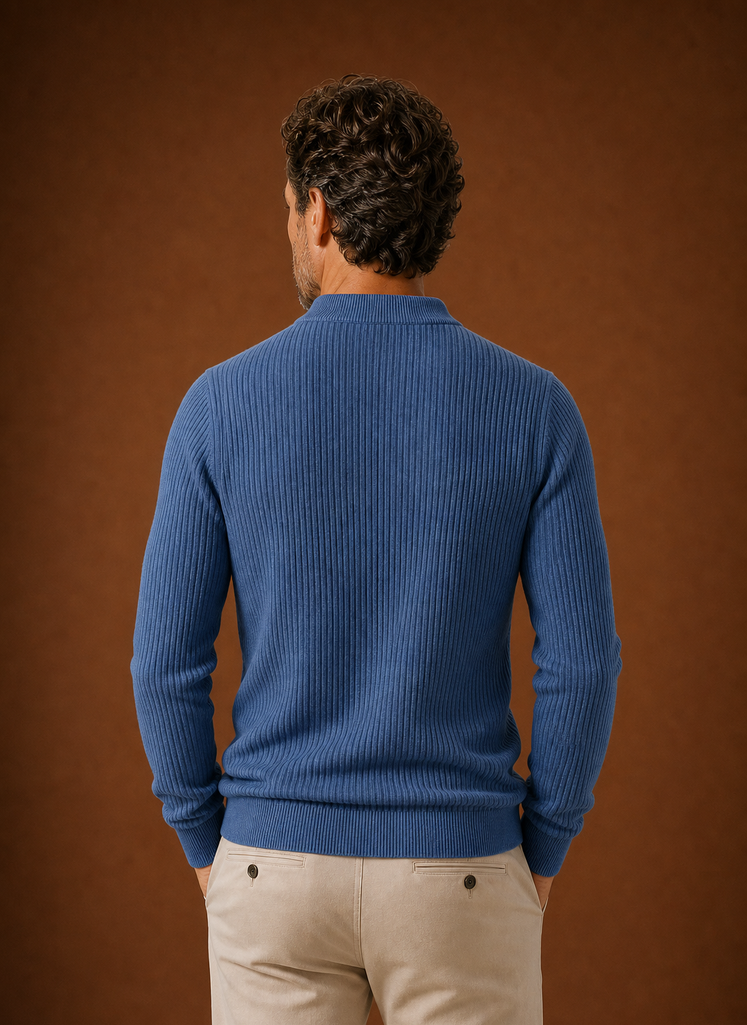 Maglione Camicia da Uomo a Maniche Lunghe — foto 7