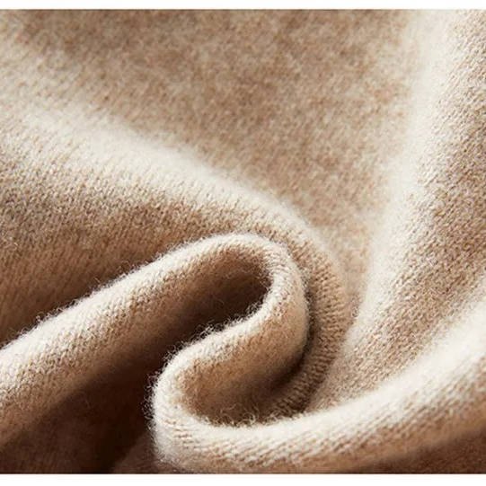 Maglione Girocollo da Uomo con Collo Alto a Vista — foto 5