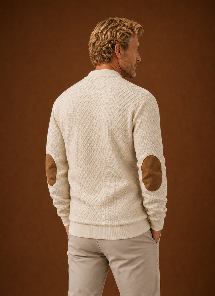 Maglione Girocollo da Uomo in Maglia Fine — foto 3