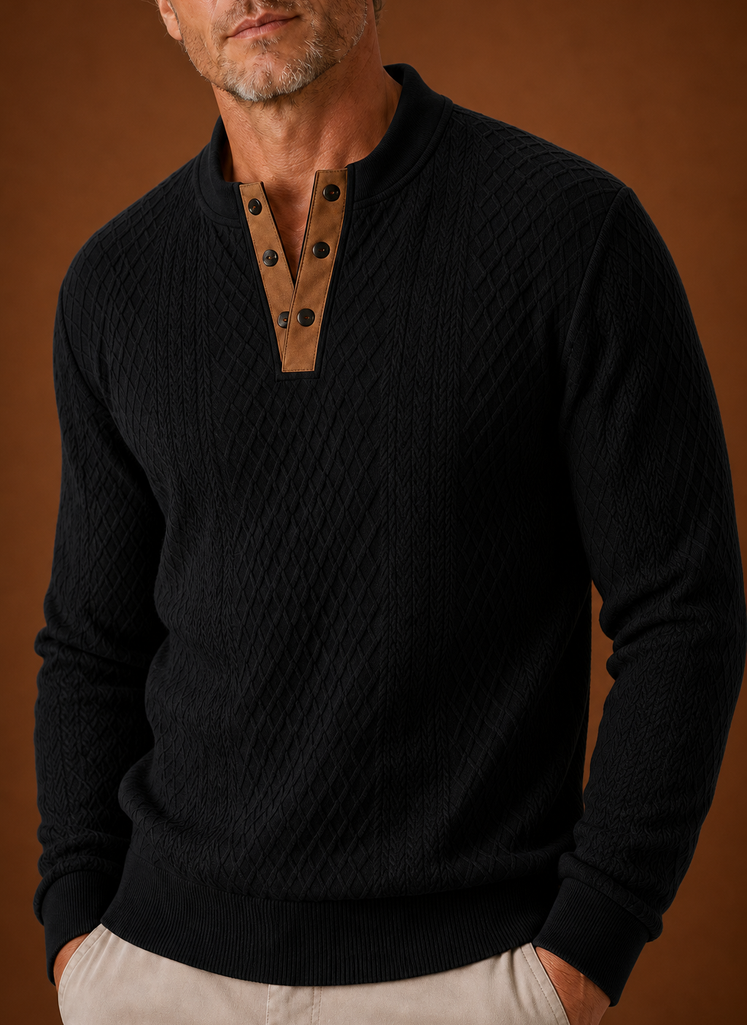 Maglione Girocollo da Uomo in Maglia Fine — foto 8