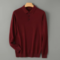 Maglione Polo da Uomo in Lana Merino