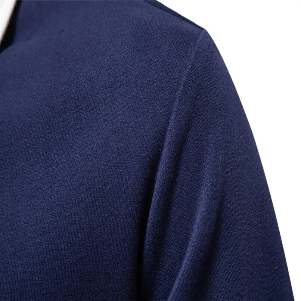 Maglione da Uomo con Collo Polo Manica Lunga — foto 3