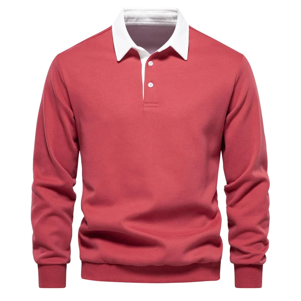 Maglione da Uomo con Collo Polo Manica Lunga — foto 6