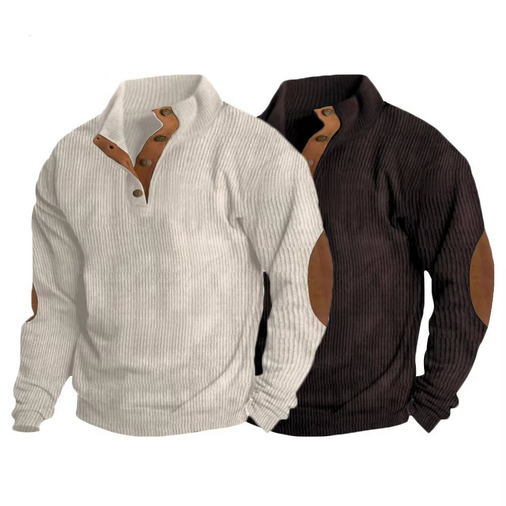 Maglione da Uomo con Toppe ai Gomiti — foto 13