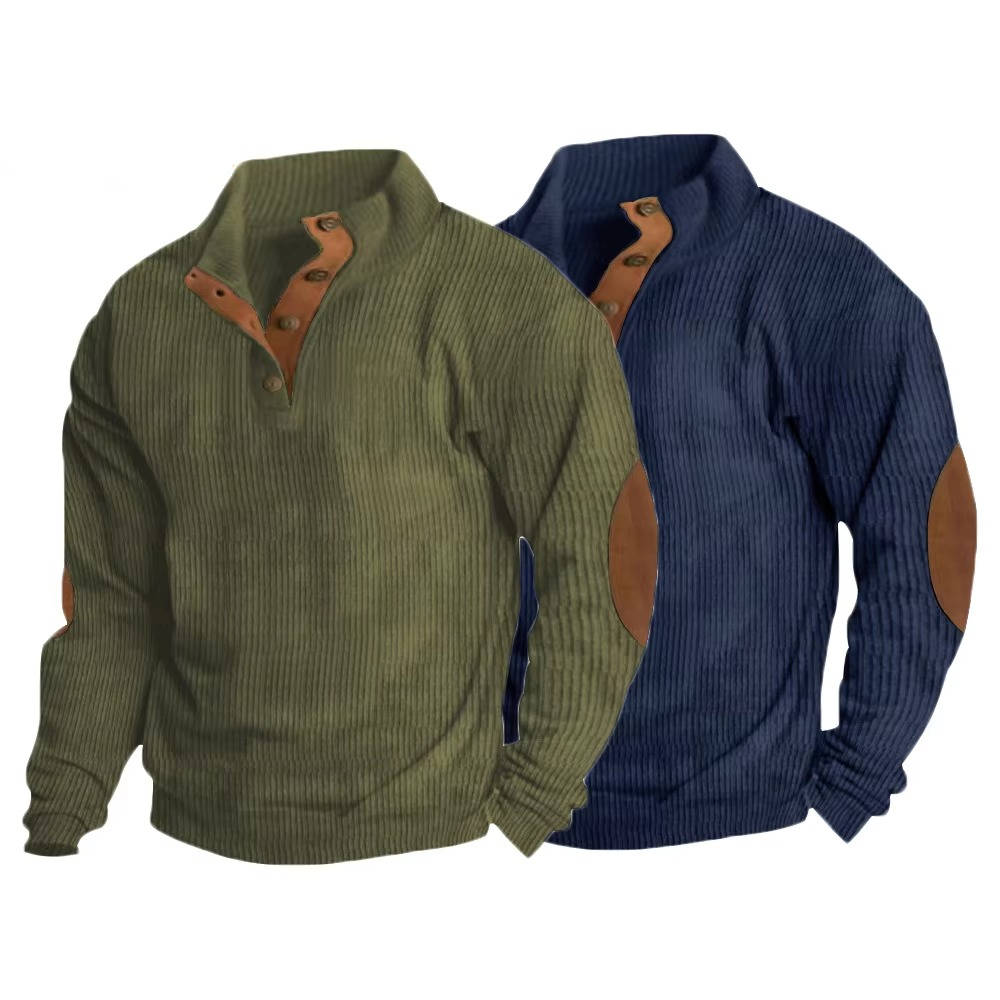 Maglione da Uomo con Toppe ai Gomiti — foto 15
