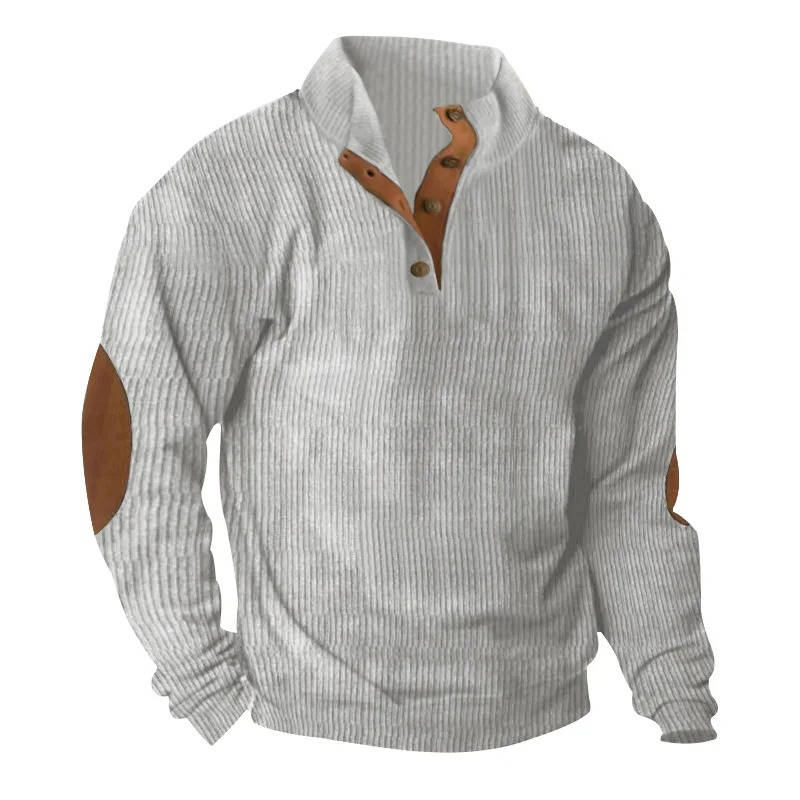 Maglione da Uomo con Toppe ai Gomiti — foto 17