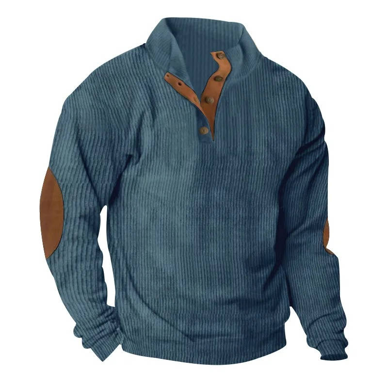 Maglione da Uomo con Toppe ai Gomiti — foto 18