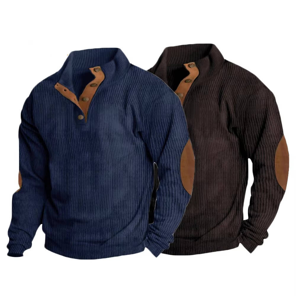 Maglione da Uomo con Toppe ai Gomiti — foto 20