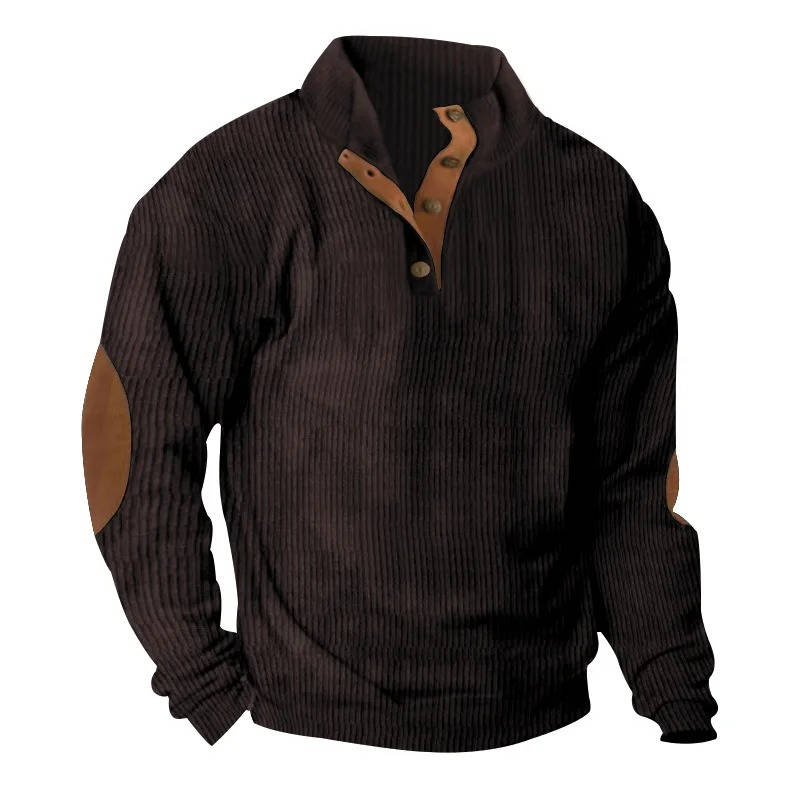 Maglione da Uomo con Toppe ai Gomiti — foto 21