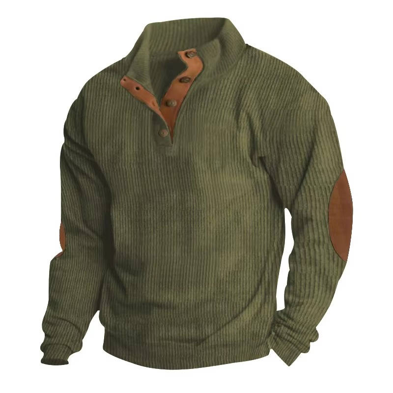 Maglione da Uomo con Toppe ai Gomiti — foto 5