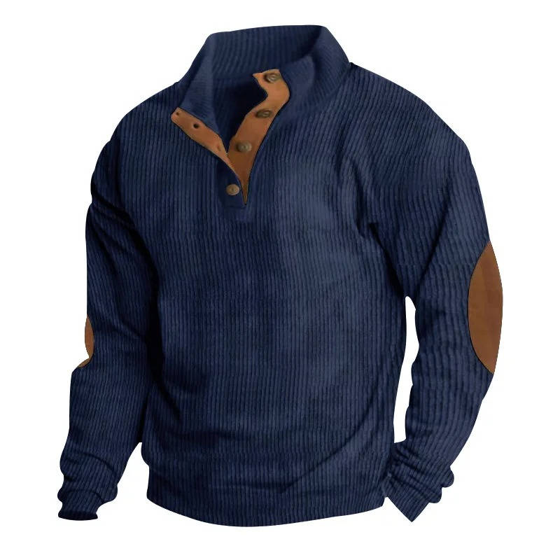 Maglione da Uomo con Toppe ai Gomiti — foto 7