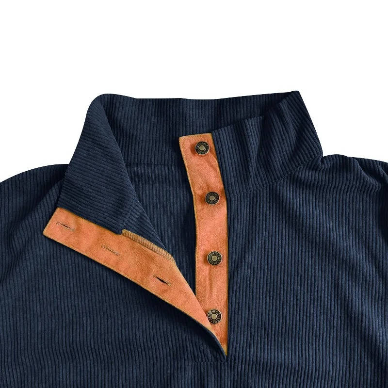 Maglione da Uomo con Toppe ai Gomiti — foto 9
