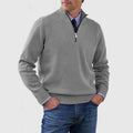 Maglione da Uomo con Zip Corta Business Casual