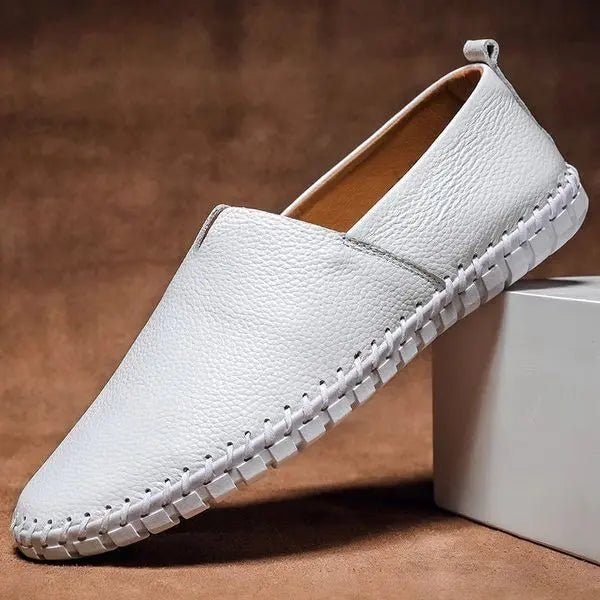 Mocassini da Uomo Cuciti a Mano Slip-On — foto 3