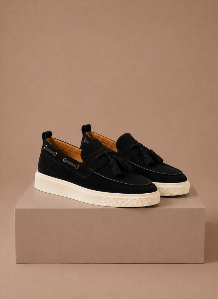 Mocassini da Uomo con Nappine Suola Sneaker — foto 15