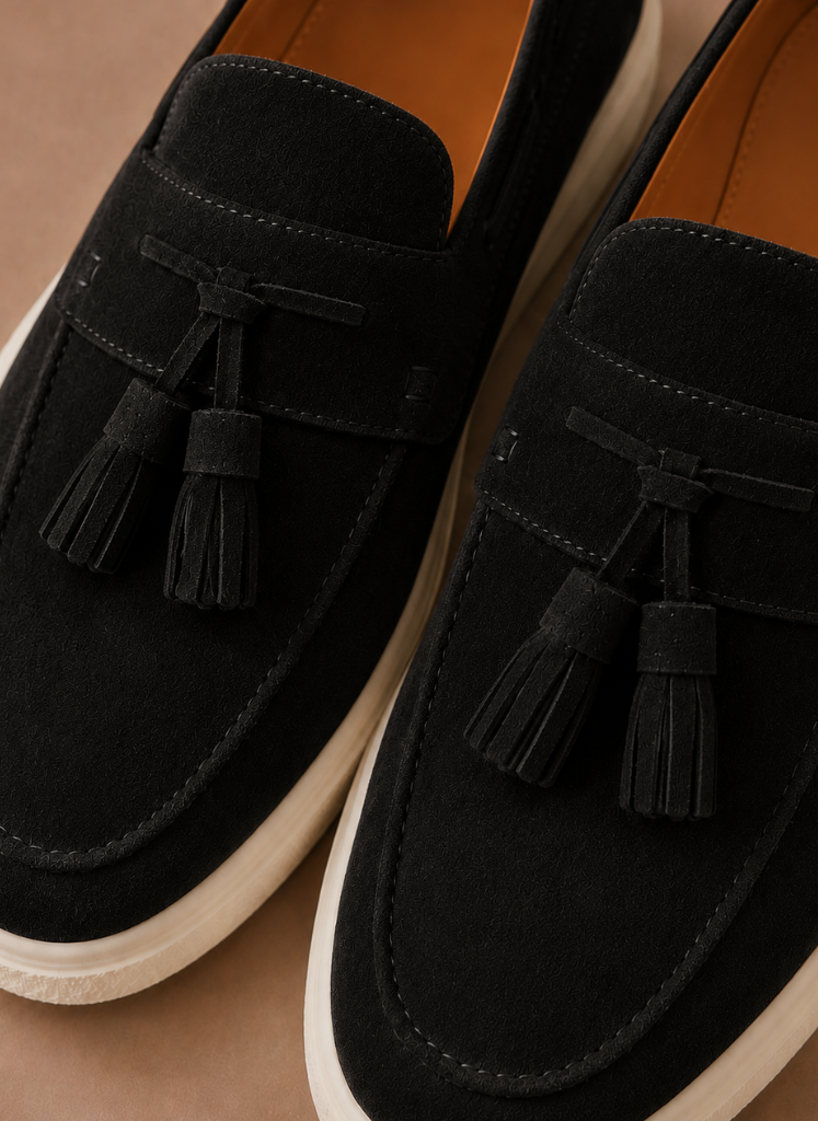 Mocassini da Uomo con Nappine Suola Sneaker — foto 16