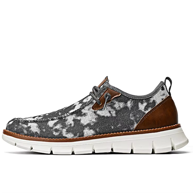 Mocassini da Uomo in Tela Leggeri Slip-On — foto 7